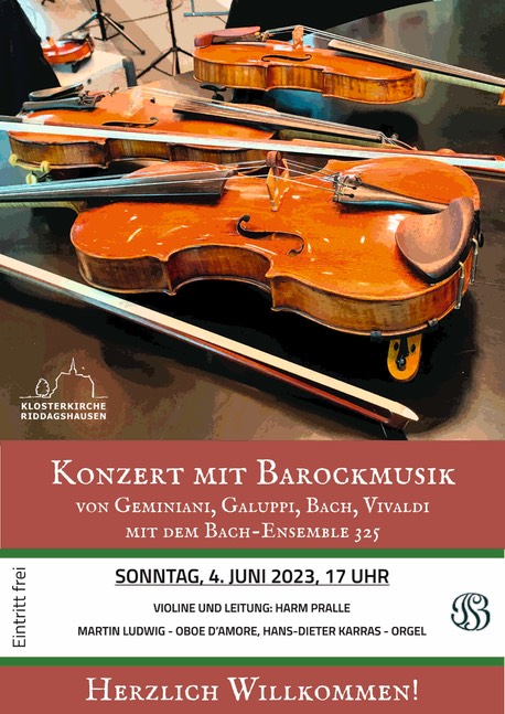Plakat Bachensemble 325